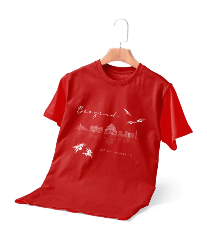 mens tshirt beograd birds