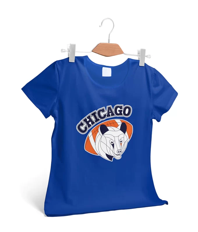 chicago american football womens tshirt